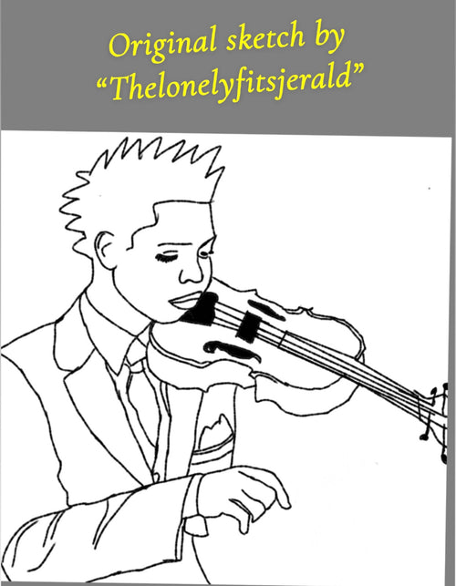 The lonely violinist